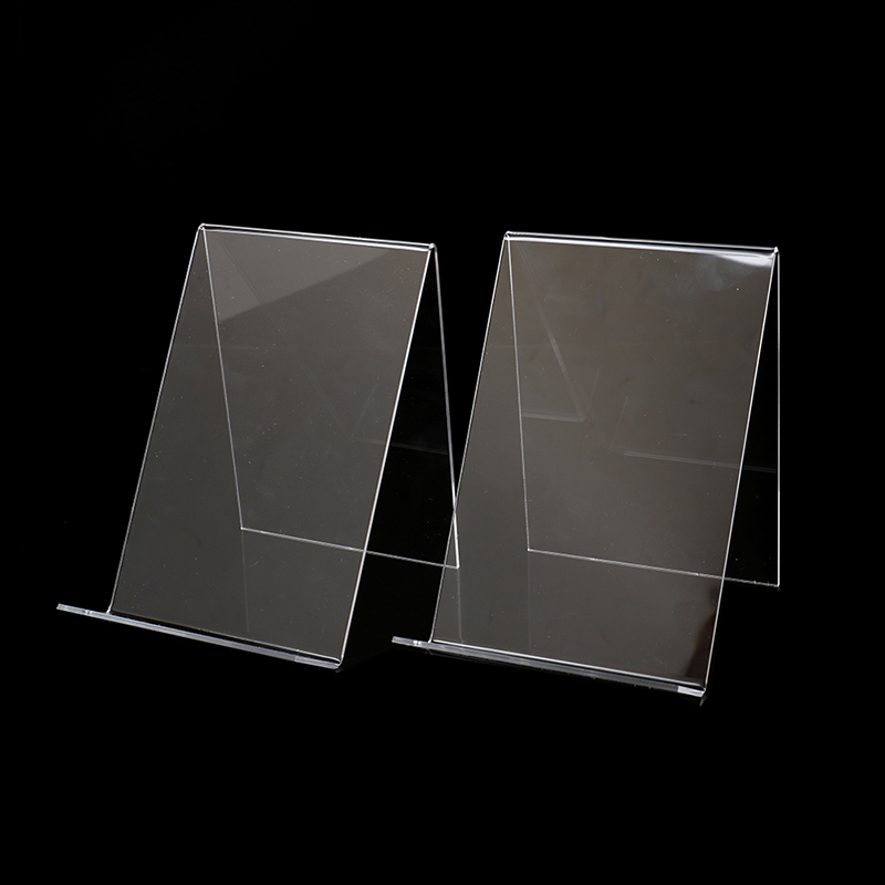 Clear Acrylic Book Stand Holder - حامل عرض كتب أكريليك شفاف، منظم
