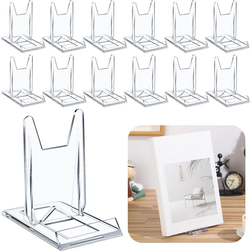 حامل كتب أكريليك شفاف قابل للت - مراجعة Clear Acrylic Book Stand Holder وسعره