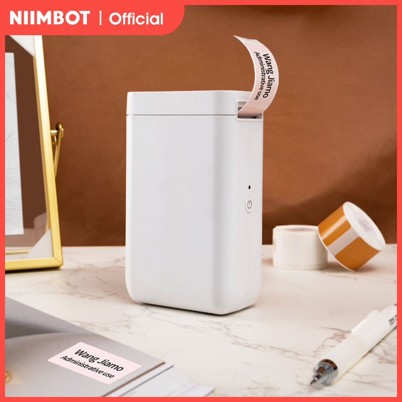 ​ ​ NiiMbot D101 طابعة ملصقات  - مراجعة Mini Pocket Thermal Printer Paper Roll وسعره