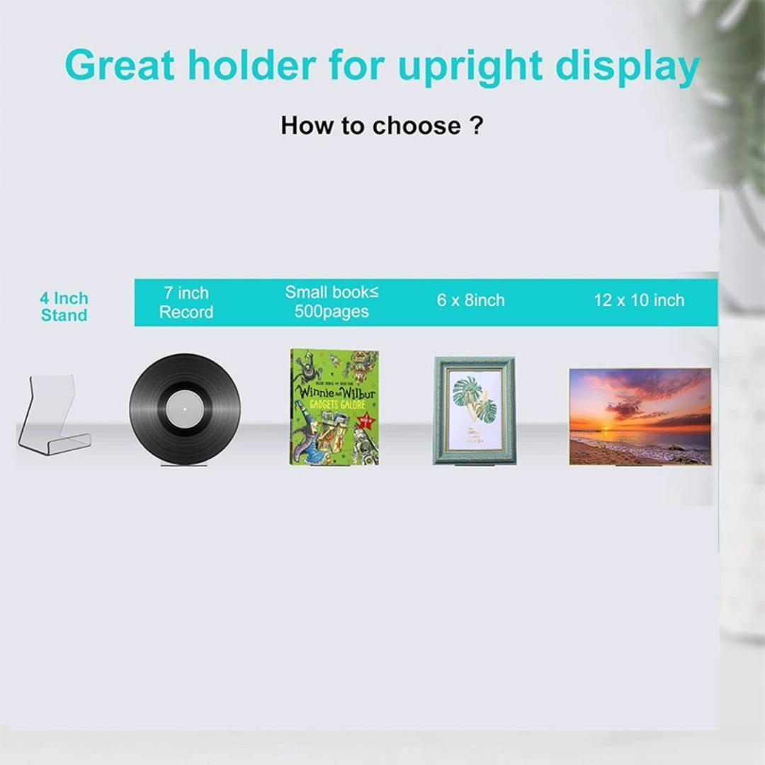 حامل كتب أكريليك حامل عرض شفاف - مراجعة Clear Acrylic Book Stand Holder وسعره