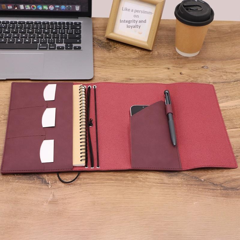 غلاف دفتر يوميات من الجلد العت - مراجعة Vintage Leather Journal Notebook وسعره