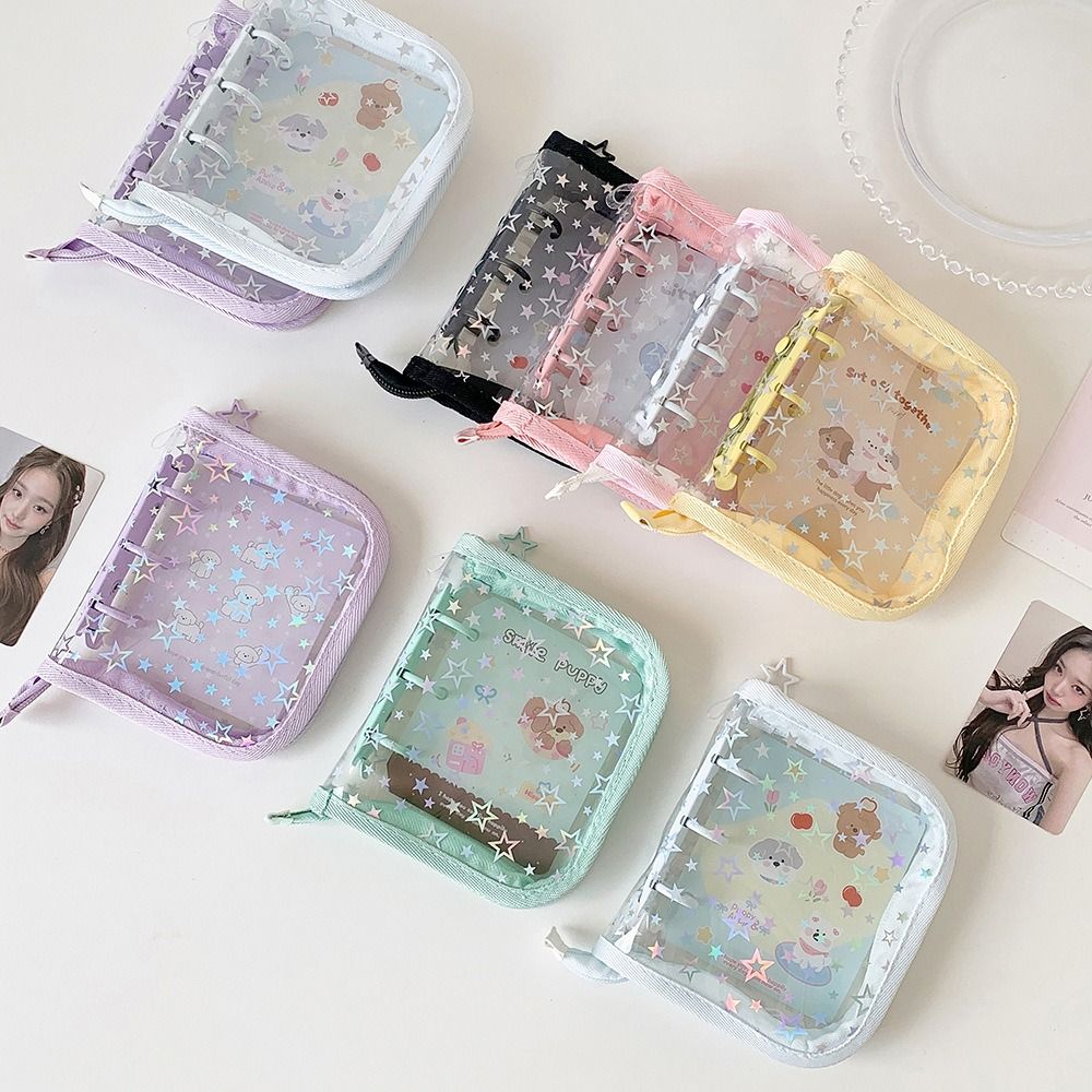 1 قطعة حافظة بطاقات محمولة من  - مراجعة Kpop Photo Card Binder 3 Inch وسعره