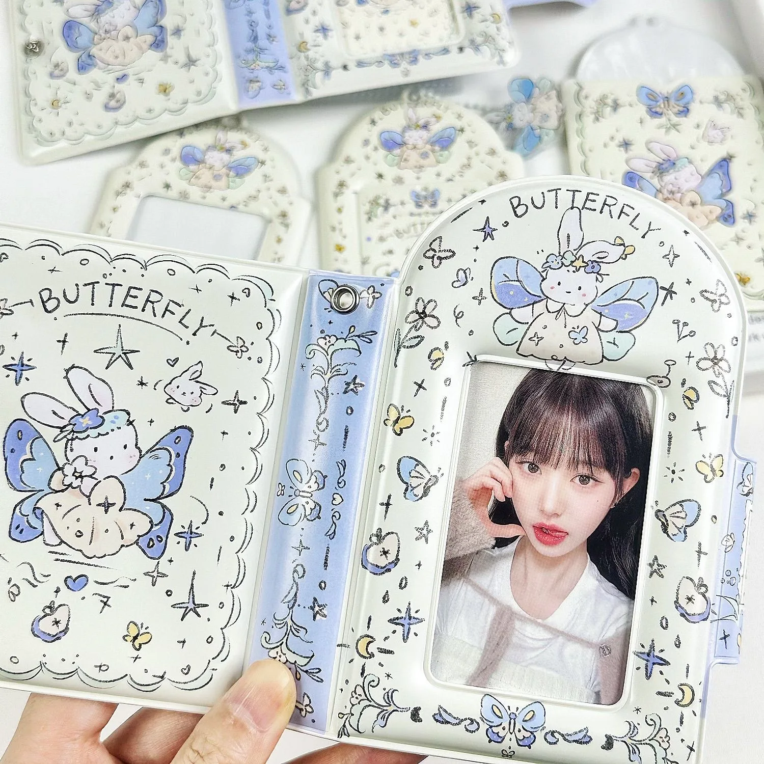 حامل بطاقات الصور الفوتوغرافية - مراجعة Kpop Photo Card Binder 3 Inch وسعره