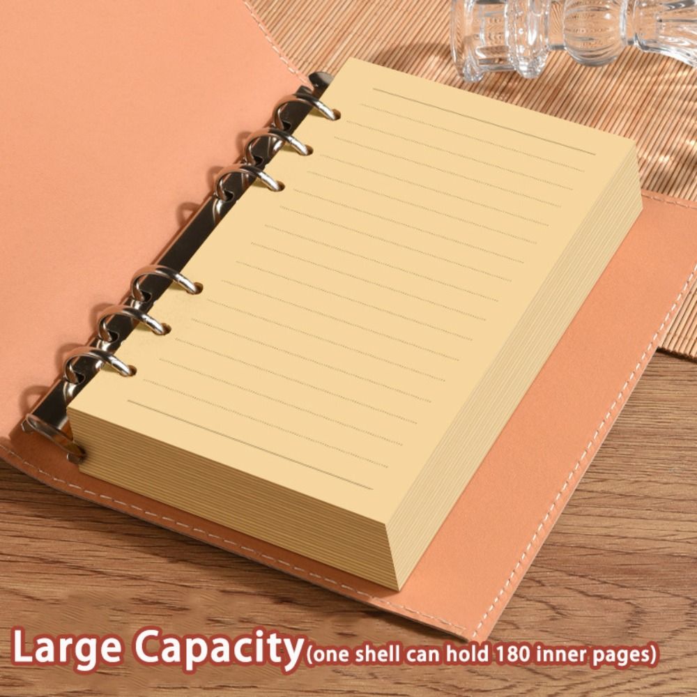 دفتر ملاحظات جديد A5/A6 بغلاف  - مراجعة Vintage Leather Journal Notebook وسعره