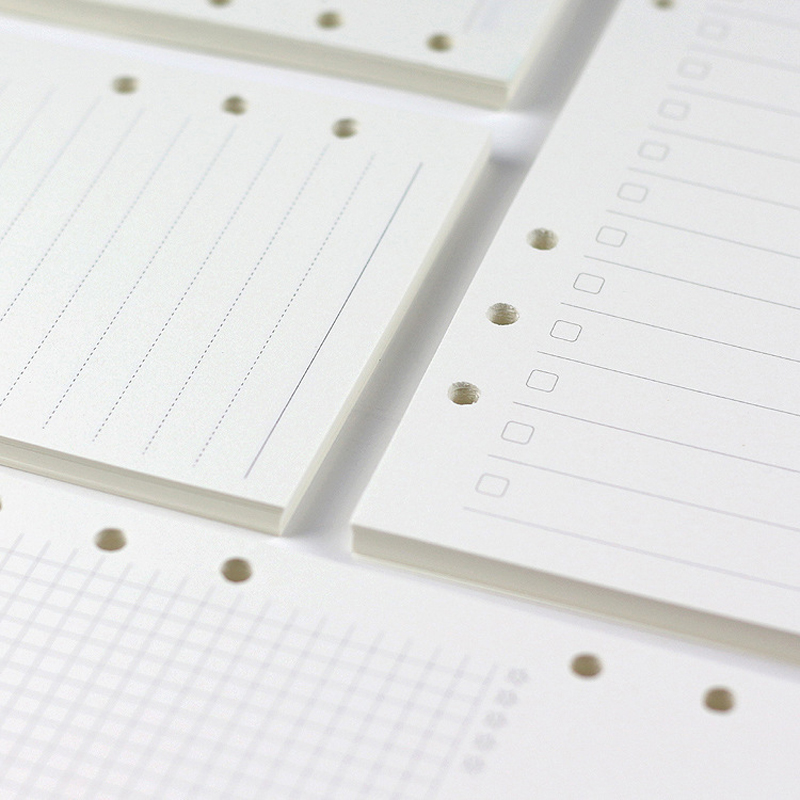 45 ورقة A5 A6A7 دفتر أوراق فضف - مراجعة A5 Spiral Dotted Grid Notebook وسعره