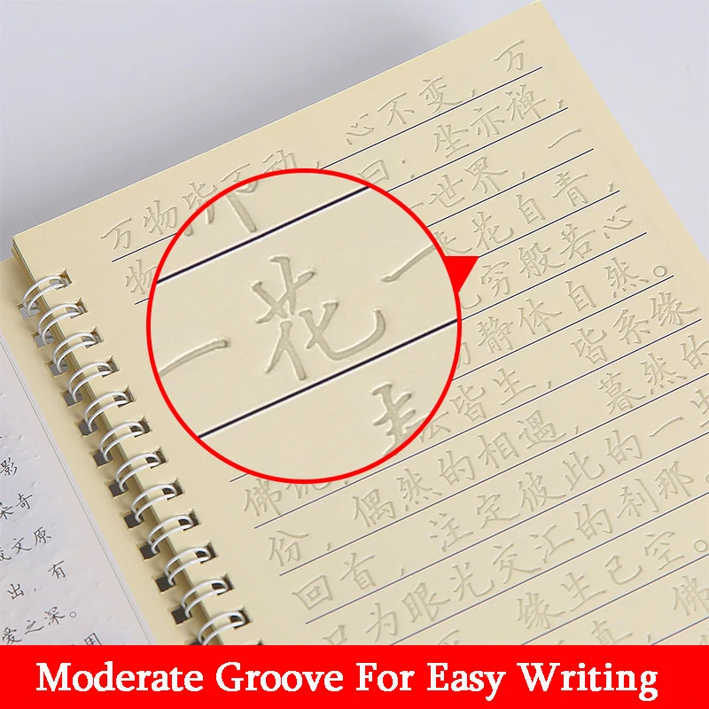 6 قطعة كتاب الكتابة الإنجليزية - مراجعة Chinese Calligraphy Practice Book وسعره