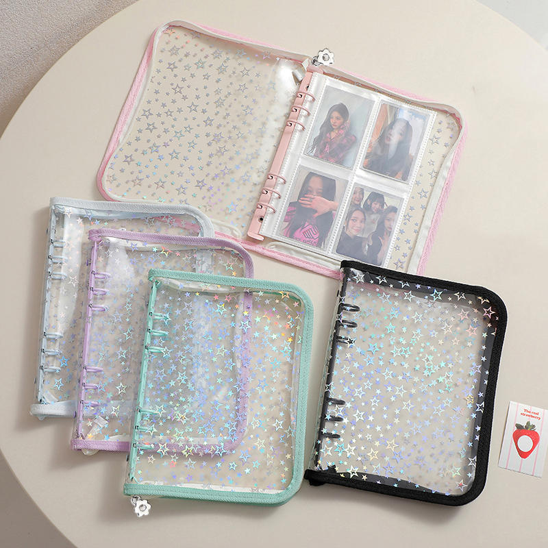 ألبوم صور شفاف بتصميم نجمة A5/ - مراجعة Stationery Books وسعره