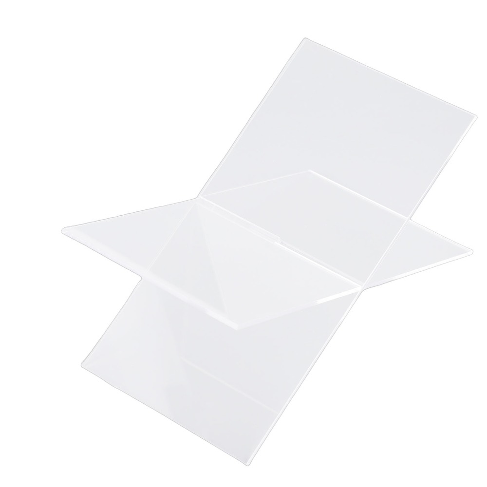 حامل كتب أكريليك بتصميم على شك - مراجعة Clear Acrylic Book Stand Holder وسعره