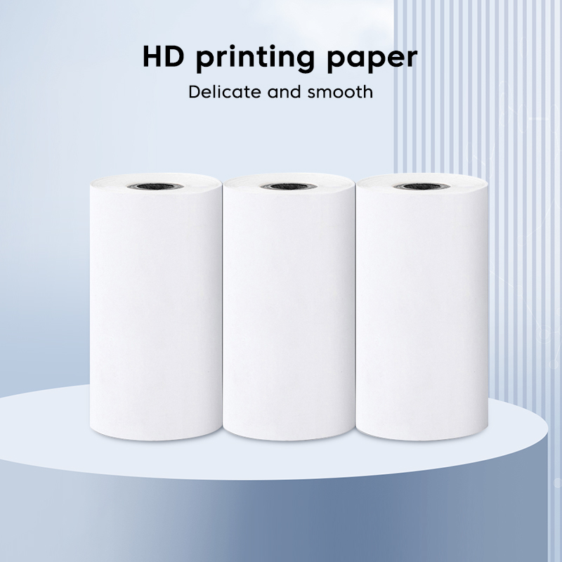 لفائف الورق الحراري ذاتية اللص - مراجعة Mini Pocket Thermal Printer Paper Roll وسعره