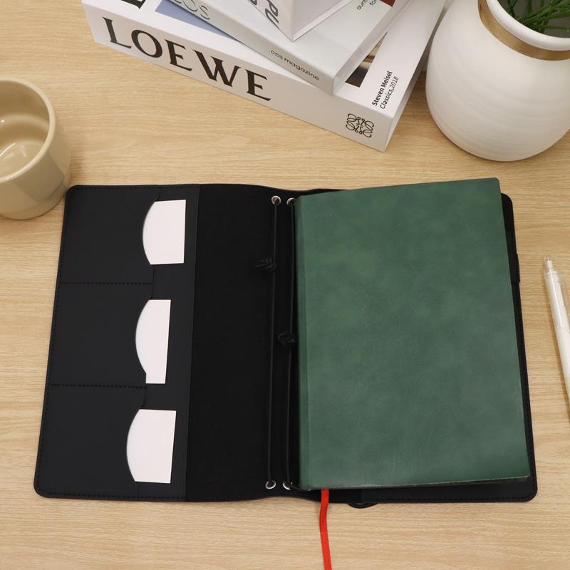 دفتر ملاحظات قابل لإعادة التعب - مراجعة Vintage Leather Journal Notebook وسعره