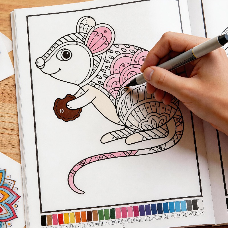 كتاب تلوين للبالغين بتصاميم حي - مراجعة Adult Coloring Book Stress Relief وسعره