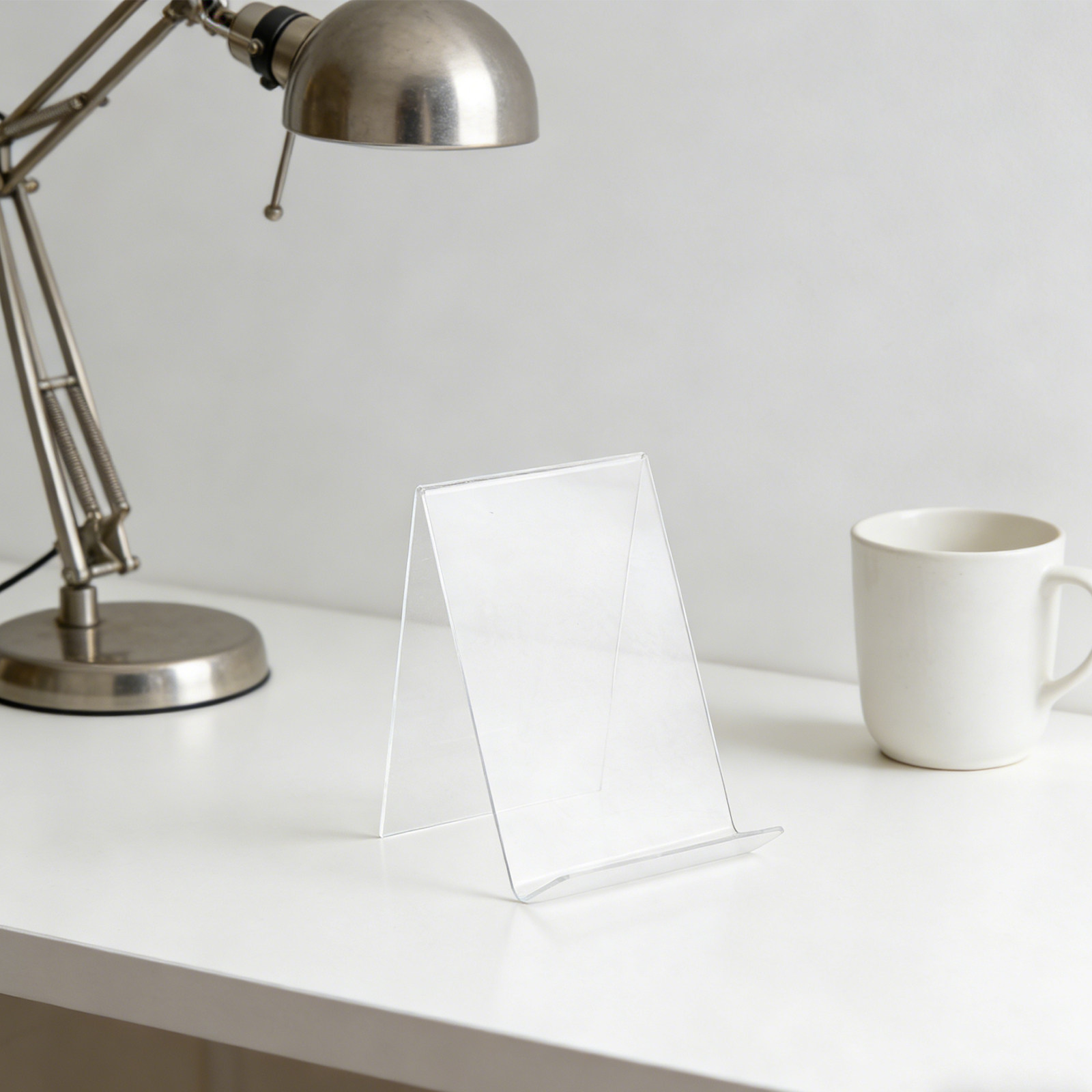 3 قطع حامل كتب شفاف من الأكريل - مراجعة Clear Acrylic Book Stand Holder وسعره