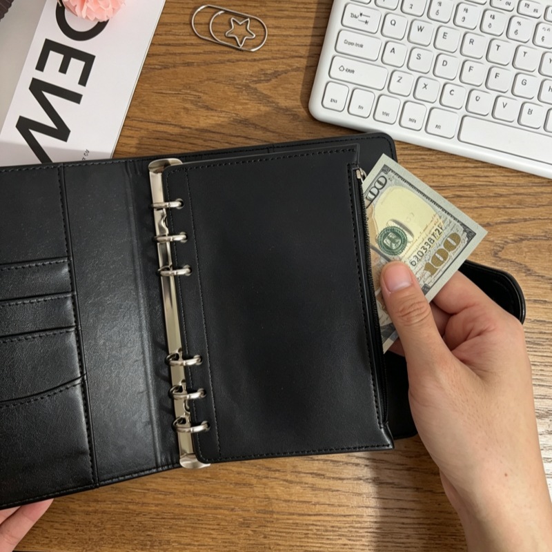 حافظة مستندات A6 بلون الماكرون - مراجعة Vintage Leather Journal Notebook وسعره