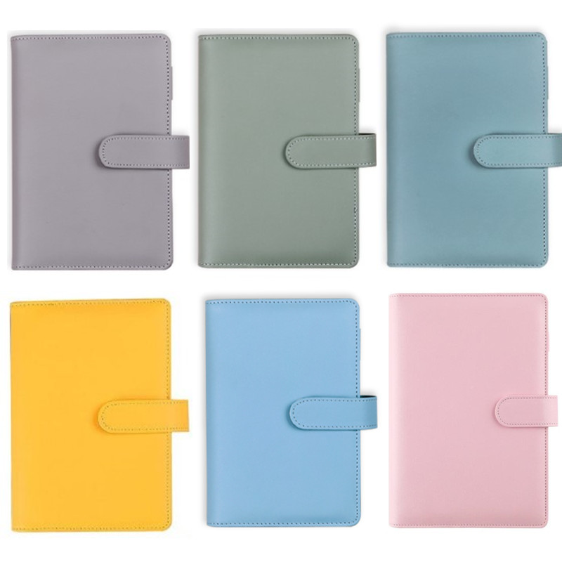 A6/A5 معكرون اللون بولي Leathe - مراجعة Vintage Leather Journal Notebook وسعره