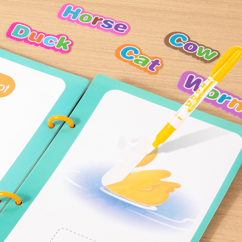 ألعاب التعليم المبكر للأطفال ك - مراجعة Reusable Water Magic Coloring Book وسعره